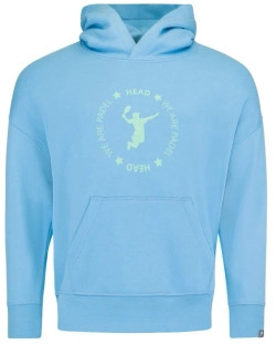 Куртка теннисная Head Padel Hoodie - electric blue