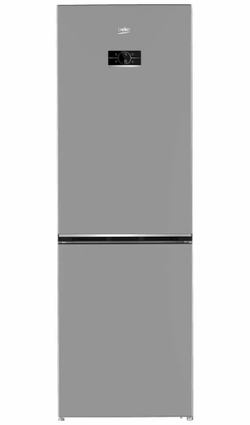 Двухкамерный холодильник Beko B3R0CNK362HS серебристый
