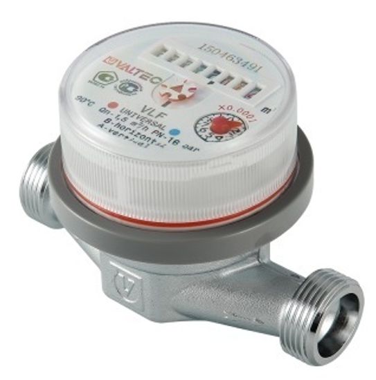 Счетчик воды универсальный Valtec VLF-15U-L.110 ДУ 15 мм L 110 мм