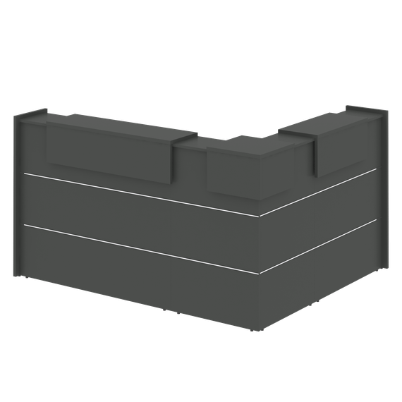 Onix Ресепшн O.R-K-28 Антрацит 2168*1768*1187