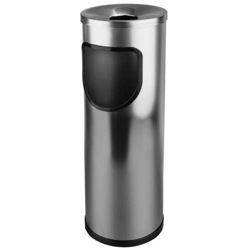 Урна-пепельница 15 л. нерж. сталь NOFER 14122.2.S матовый