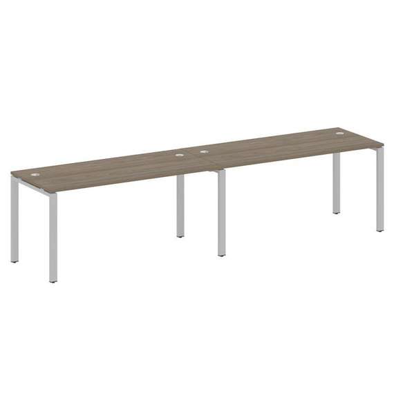 Метал Систем Рабочая станция на 2 места на П-образном м/к БП.СМ-2.4