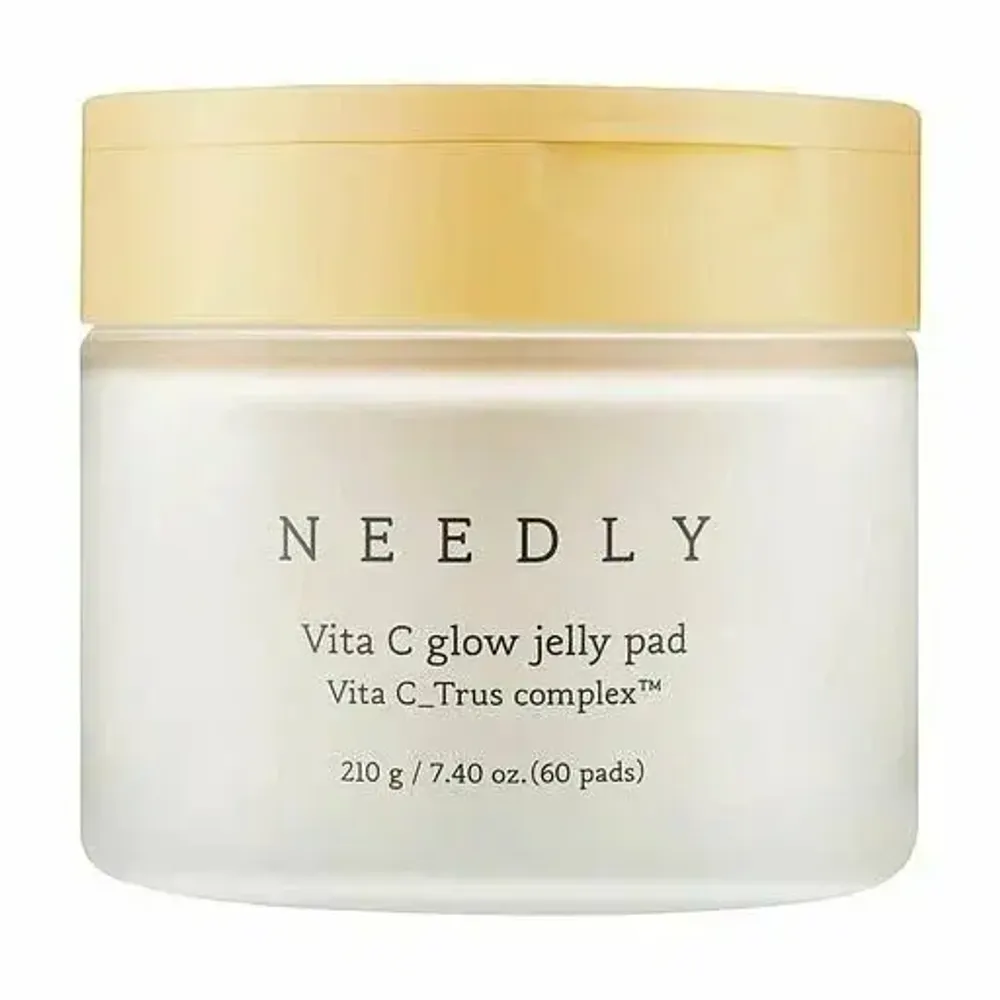 Тонер-пэды для сияния кожи лица NEEDLY Vita C Glow Jelly Pad 60 шт