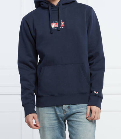 Худи Tommy Jeans - темно-синий(DM0DM12372)