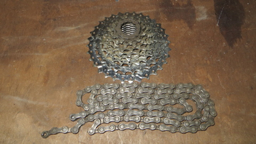 Комплект кассета Sram PG 830 + цепь ShimanoCN-HG50