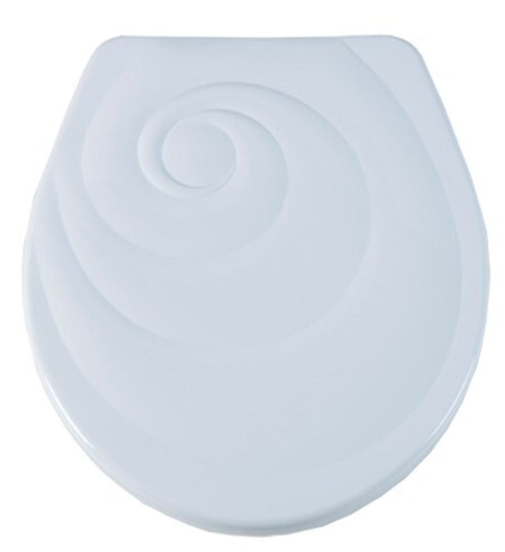 Крышка для унитаза КУ2-1 белая, ЛЮКС    (16шт)