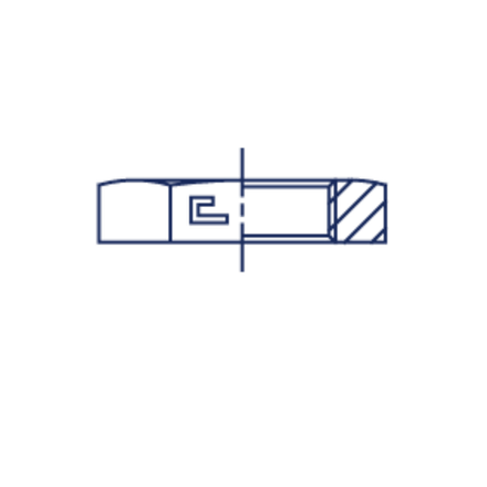 Гайка накидная NT 8L/6S  М14х1.5