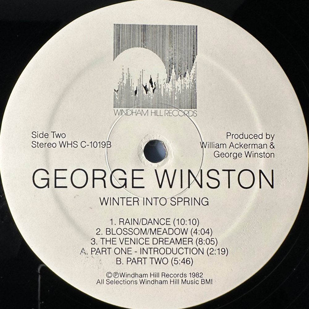 George Winston ‎– Winter Into Spring (США 1982г.)
