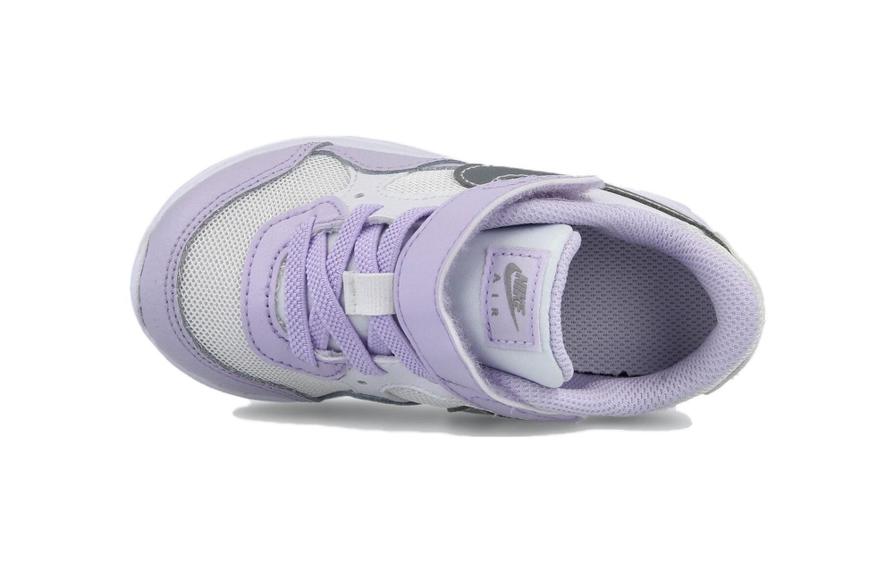 Baby Nike Air Max SC Velcro low-cut sports casual shoes silver purple