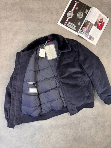 Вельветовый пуховик Brunello Cucinelli