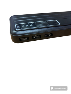 Внешний аккумулятор (Power bank) 3 USB Ecusin  20000 mAh  с фонариком