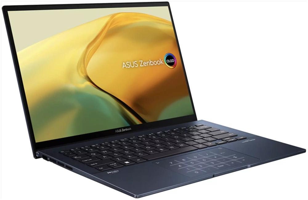 Ноутбук Asus Zenbook 14 OLED UX3402ZA-KM023W Ponder Blue Core i7-1260P/16G/512G SSD/14" 2.8K (2880x1800) OLED/WiFi/BT/Win11