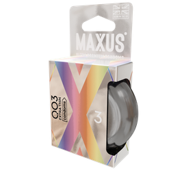 Презервативы MAXUS 003 №3 в железном кейсе, экстремально тонкие, 3 шт