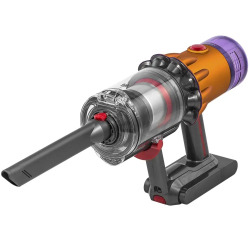 Вертикальный беспроводной пылесос Dyson V12 Detect Slim Absolute, 545Вт, серебристый/желтый 448884-01 EU