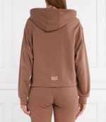 Худи EA7 - коричневый(3DTM03 TJSYZ)