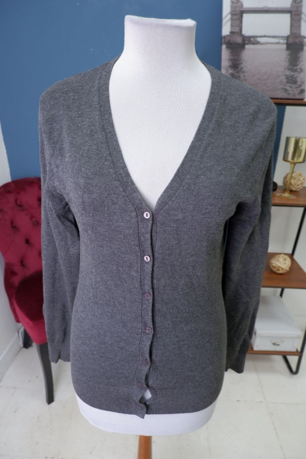 Кардиган Hoodies с люрексом 46 размер