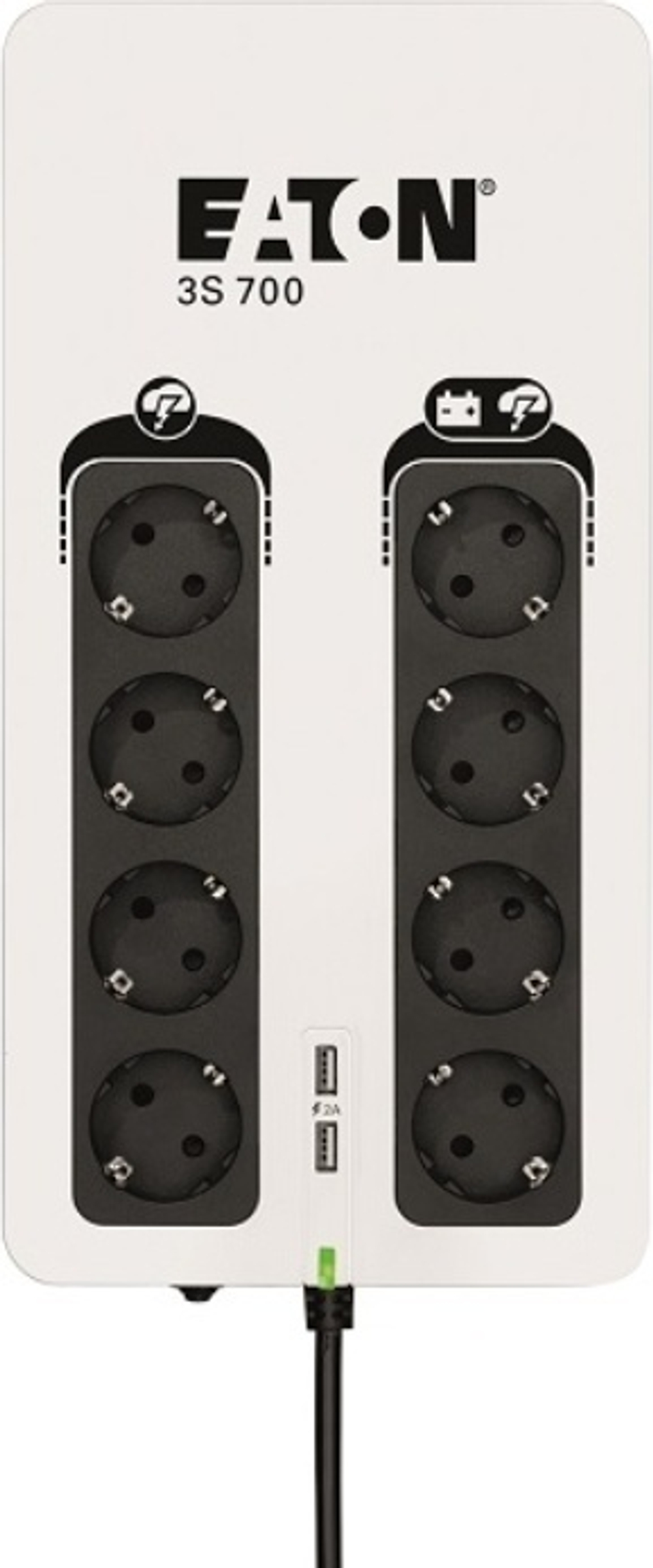 Источник бесперебойного питания Eaton 3S 700 DIN 3S700D