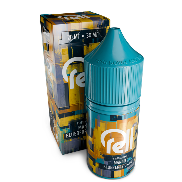 Купить Жидкость Rell Azure Salt 30 мл - Mango Blueberry Grape (20 мг)
