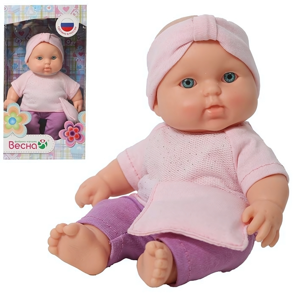 Пупс Карапуз с подушечкой 20см. (Весна)