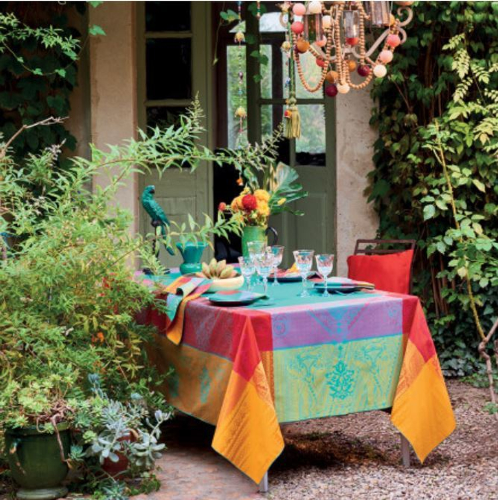 Скатерть 180x300 Garnier-Thiebaut Jodhpur Festival