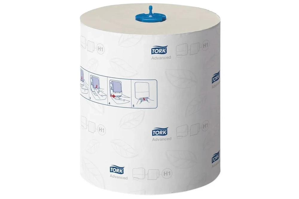 Tork  Бумажные полотенца Matic Advanced (H1) 2 слоя, 150 м, без перфорации, белые. 6 рулонов