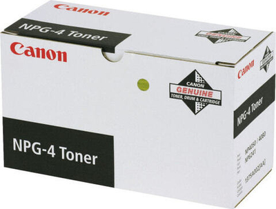 Canon NPG-4 Toner Подлинный Черный 1 шт 1375A002