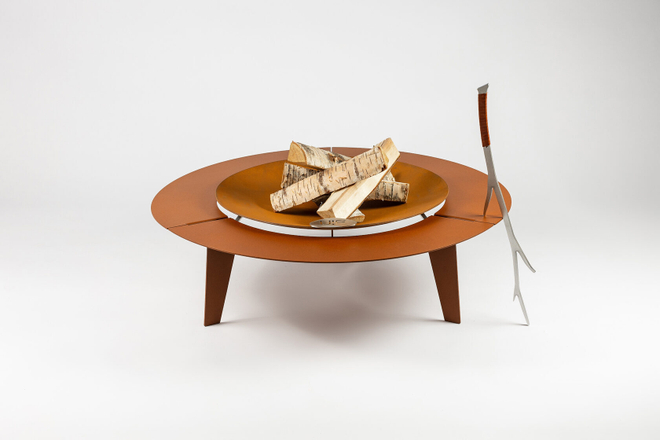 Чаша для костра Up!Flame STEEL CUP 850 UNIQ oxi