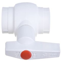 Кран шаровой TEBO бел. PP-R 20 полнопроходной (10/60), арт. 030060101