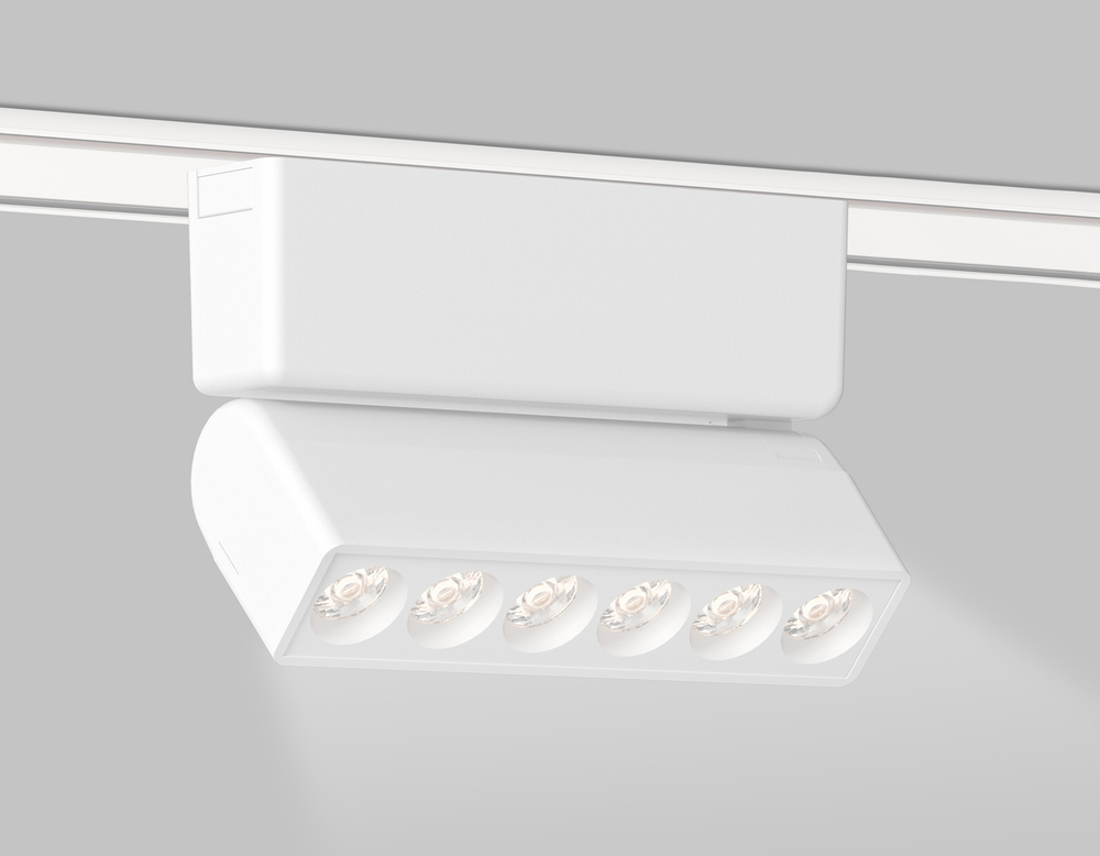 Светильник светодиодный трековый для шинопровода Magnetic Ultra Slim GV1468 WH белый IP20 6W 4200K 48V 24° 122*26*80