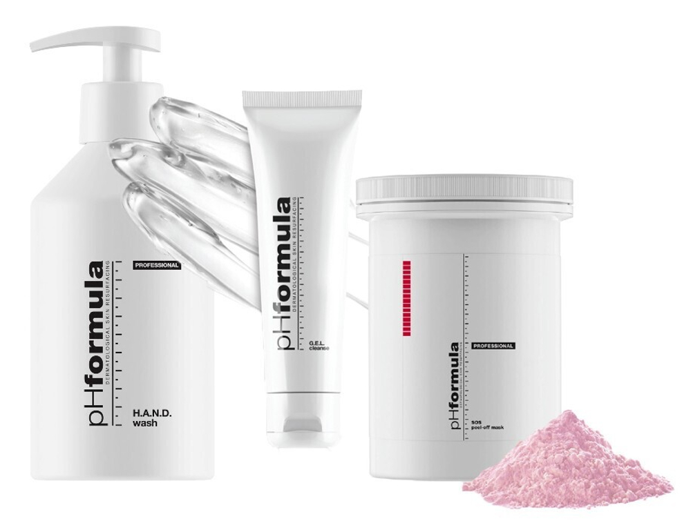 PHformula ОТШЕЛУШИВАЮЩАЯ МАСКА SOS PEEL-OFF MASK 500гр