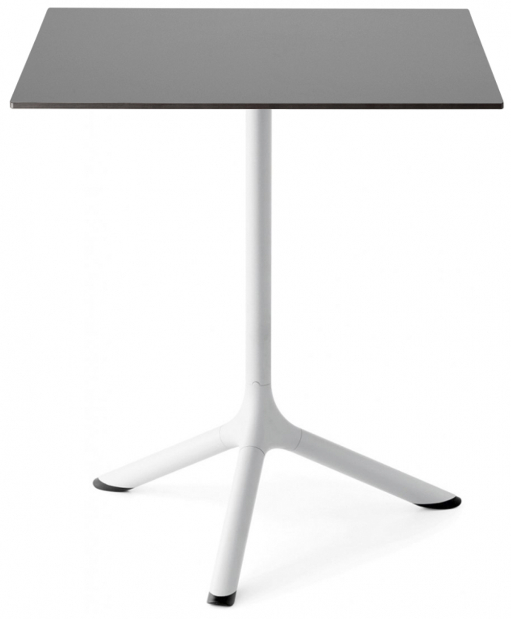 Стол ламинированный обеденный складной Scab Design Tripe Folding, белый, антрацит