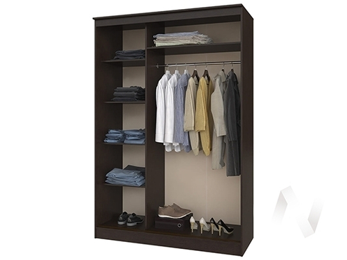 Шкаф-купе 1.5 МС Сакура (венге/лоредо)