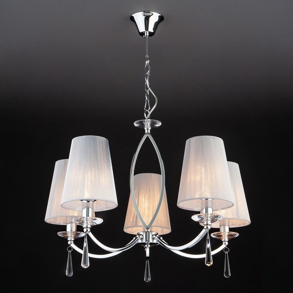 Подвесная люстра Eurosvet Valery 60079/5 хром