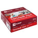 Теплый пол (нагревательный кабель) 225Вт 16 м 1,5 м2 EKF