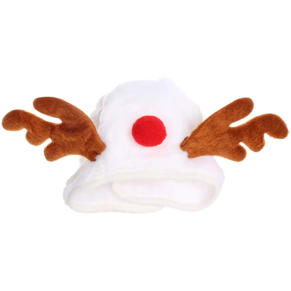 Шапка для собак и кошек «Милый Рудольф», цвет как на фото, р L (от 8 до 15кг)