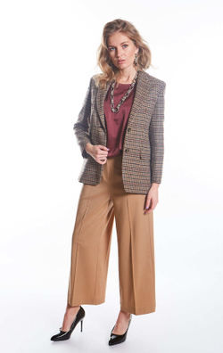 ШИРОКИЕ ШЕРСТЯНЫЕ БРЮКИ