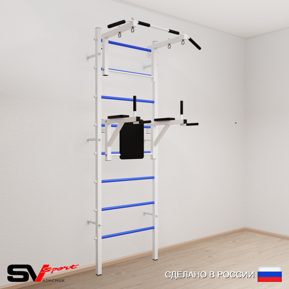 Шведская стенка Sv Sport усиленная 603 (Турник стандарт/Брусья)