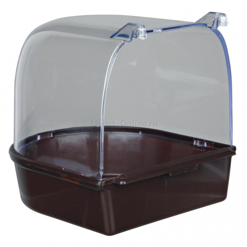 Купалка для птиц Trixie Bath House, размер 14х14х15см.