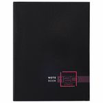 Тетрадь на кольцах А5 165х215 мм, 120 листов, твердый картон, клетка, BRAUBERG, "Dark", 404709