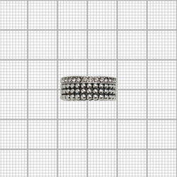 "Дайдо" кольцо в серебряном покрытии  из коллекции "Relax" от Jenavi