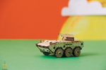 Бронетранспортёр Unit armor от UNIWOOD - Деревянный конструктор, сборная модель, 3D пазл