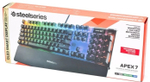 Клавиатура SteelSeries Apex 7 Red Switch 64642 черный