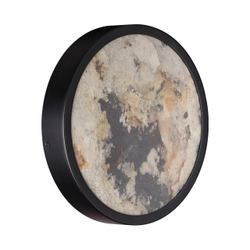 5064/15WL L-VISION ODL24 205 черн./серо-беж./металл/натур.камень/акрил Настенн.светильн. с переключ.цветов.темпер. LED 15W 3000К/4000K/6000K BERGI