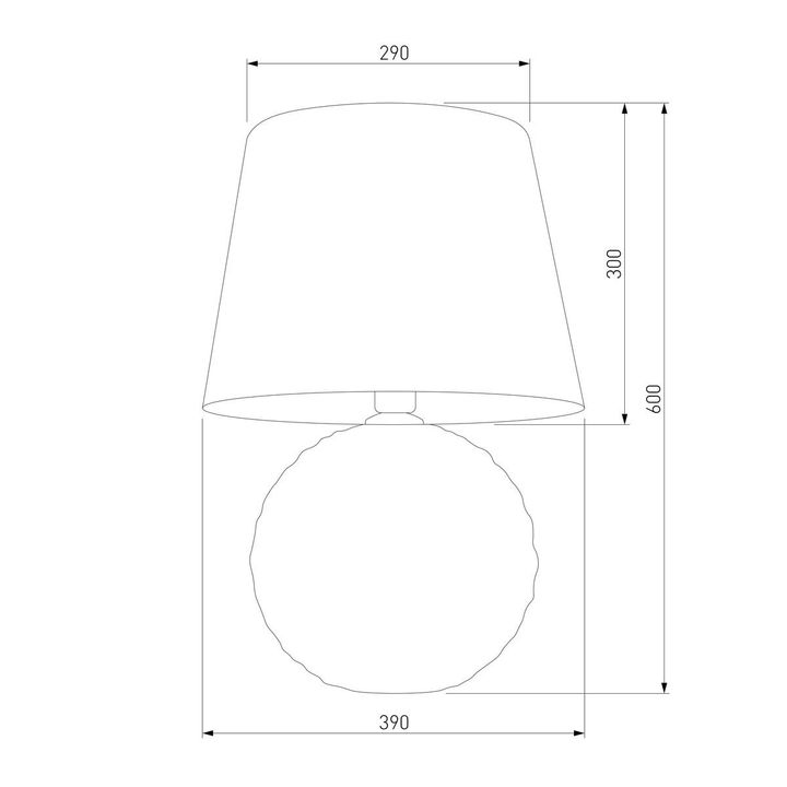 Настольная лампа TK Lighting 16046 Santana