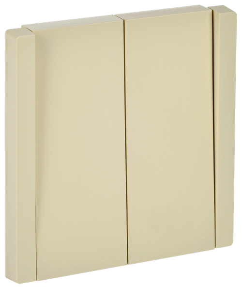 FORTE&PIANO Выключатель 2-клавишный 10А FP405 ваниль IEK