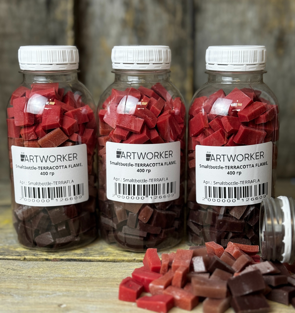Smaltbottle-TERRACOTTA FLAME, 400 гр