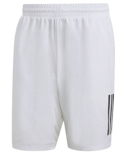 Мужские теннисные шорты Adidas Club 3-Stripes Tennis Shorts - белый