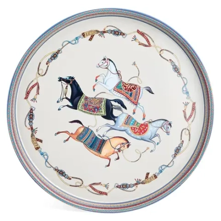 ПОДНОС СЕРВИРОВОЧНЫЙ AGNESS "ЛЕСНАЯ СКАЗКА" 33*2,1 СМ