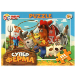 Пазл 104эл. "Суперферма" 4660254430211 (Умные игры)