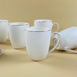 Lenardi 305-113 Набор из 6 кружек 400 мл в под.уп.(х6)Фарфор